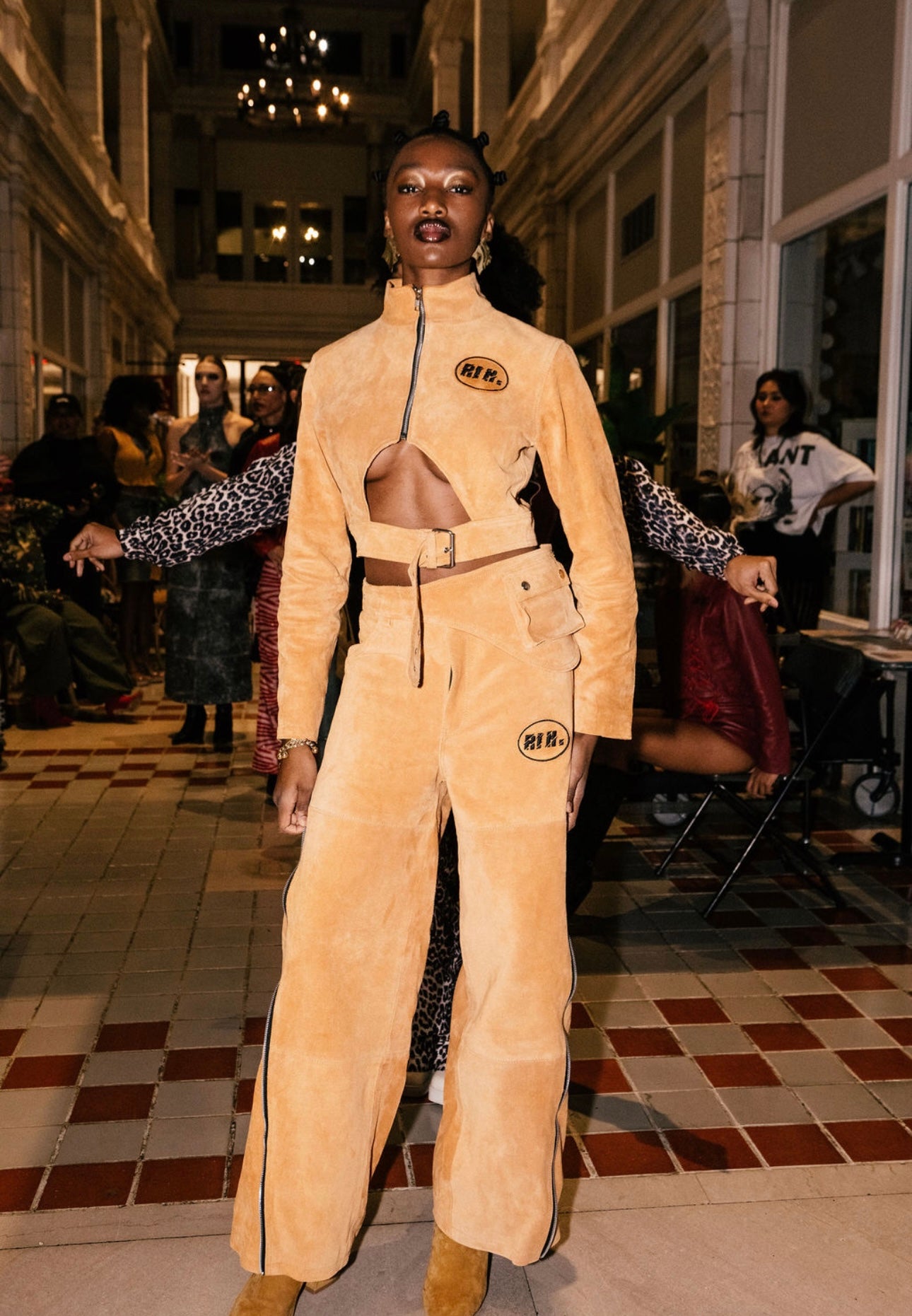 RIH. Utility Suede Pants