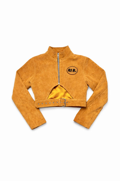 RIH. Utility Suede Crop Jacket