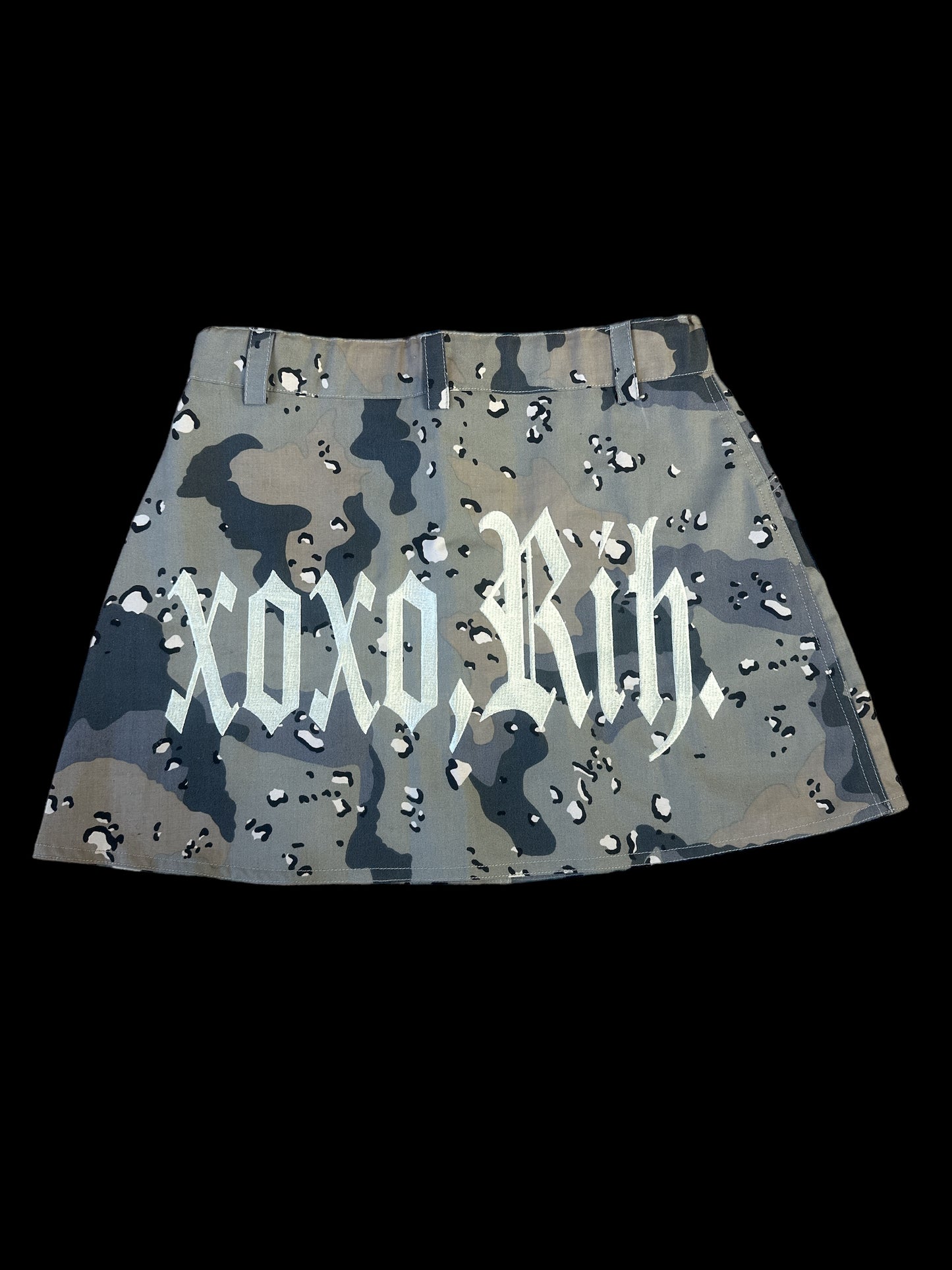 Camo Mini Skirt